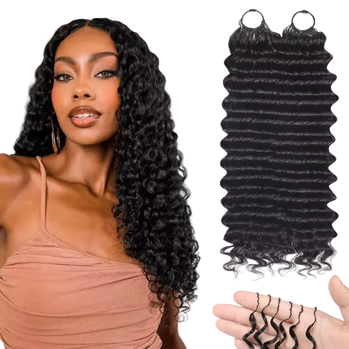 YC Roots Crochet Hair  ( Miracle Knot) 💕 Cada paquete contiene 50 g de cabello crochet. Para cubrir toda la cabeza se recomiendan 4 packs