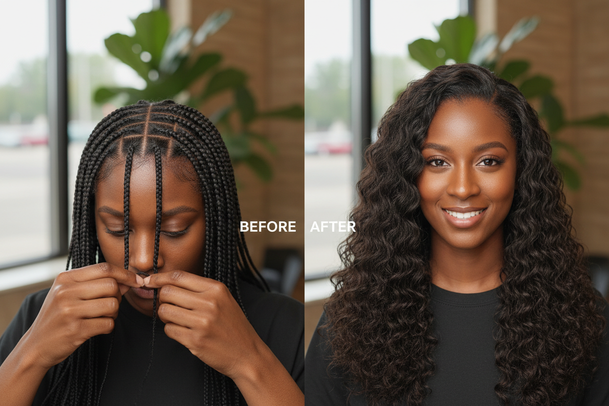 YC Roots Crochet Hair  ( Miracle Knot) 💕 Cada paquete contiene 50 g de cabello crochet. Para cubrir toda la cabeza se recomiendan 4 packs